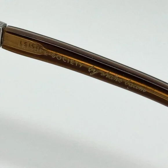Leisure Society Eyeglasses Eye Glasses Frames Oxford 51 021283 BRN/SLV Japan